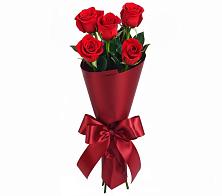Букет 5 Красных роз Эдлесс Лав в Ермолаево