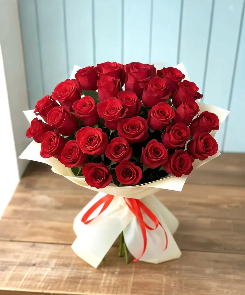Букет 29 Красных роз в Ермолаево
