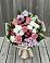 Букет цветов из: Альстромерии, Гвоздики, Розы и Хризантемы в Ермолаево