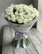 Букет 35 Белых роз в Ермолаево