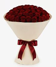 Букет 101 Бордовая роза Блэк Бакарра в Ермолаево