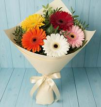 Букет цветов из:  Герберы в Ермолаево