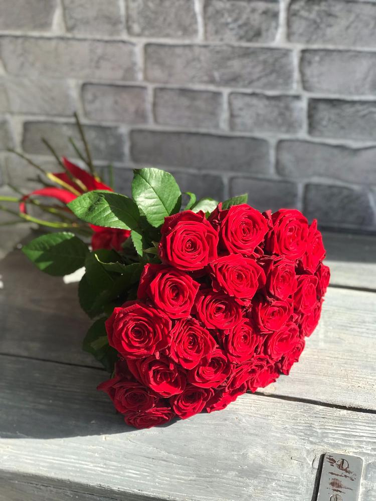 Букет Красные розы Фридом в Ермолаево