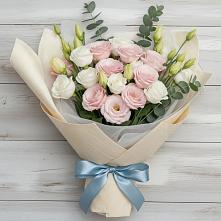 Букет цветов из:  Лизиантусы #REPLACE_PRED# Ермолаево