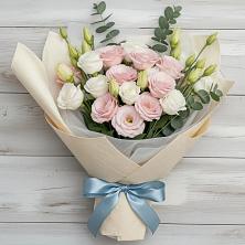 Букет цветов из:  Лизиантусы в Ермолаево