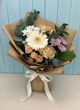 Букет цветов из:  Герберы и Хризантемы в Ермолаево