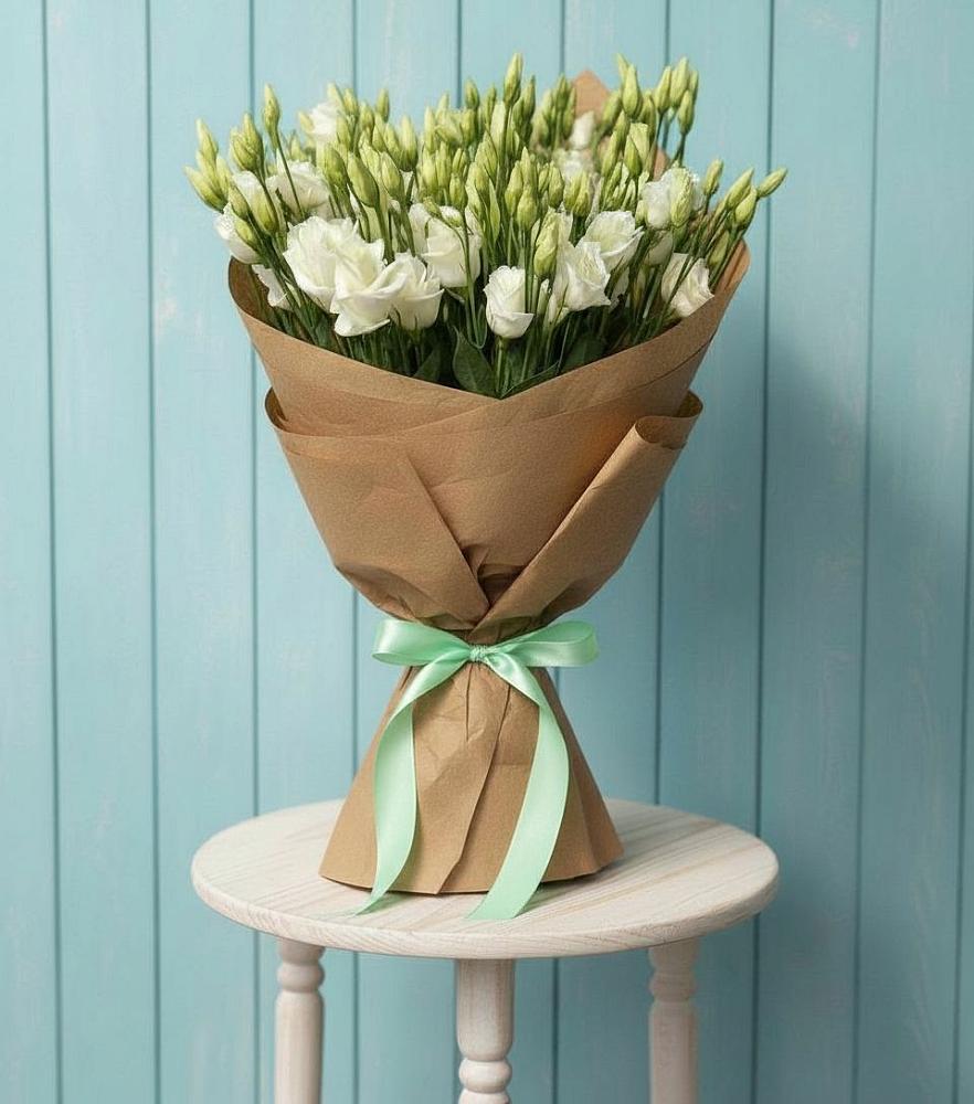 Букет цветов из: Лизиантусы в Ермолаево