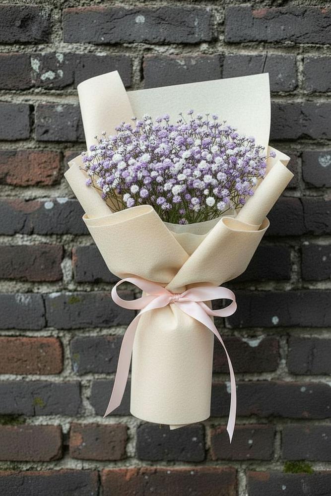 Букет цветов из: Гипсофила в Ермолаево