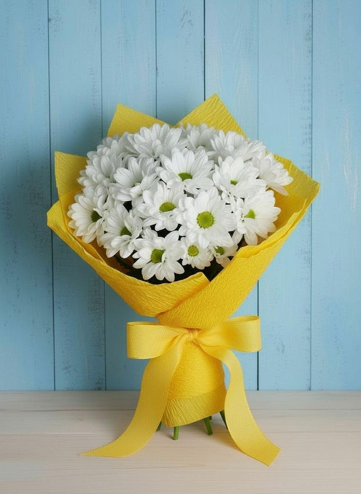 Букет цветов из: Хризантемы в Ермолаево
