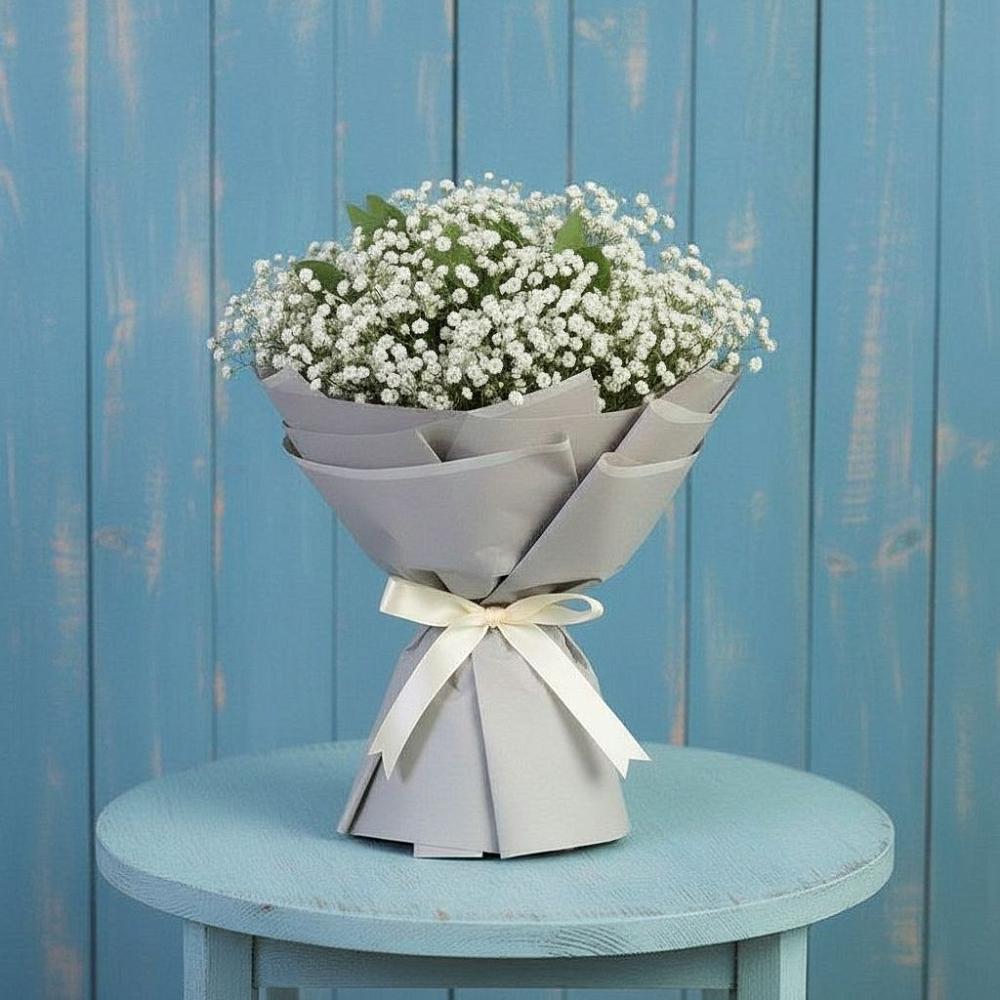 Букет цветов из: Гипсофила в Ермолаево