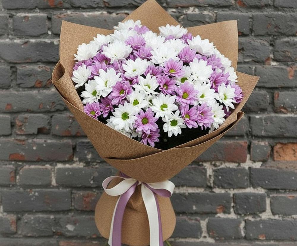 Букет цветов из: Хризантемы в Ермолаево